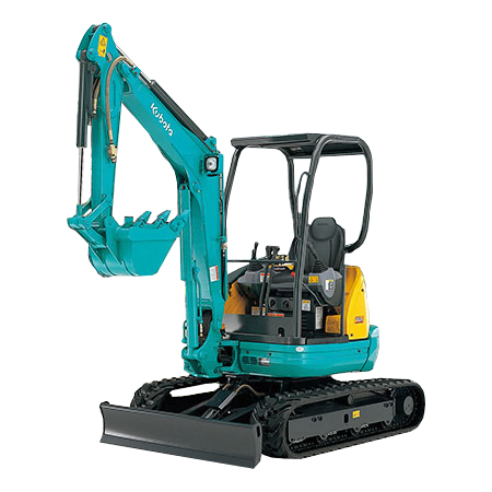 バックホー（0.1㎥未満）｜（株）大鐵｜建設機械レンタル・建設資材販売
