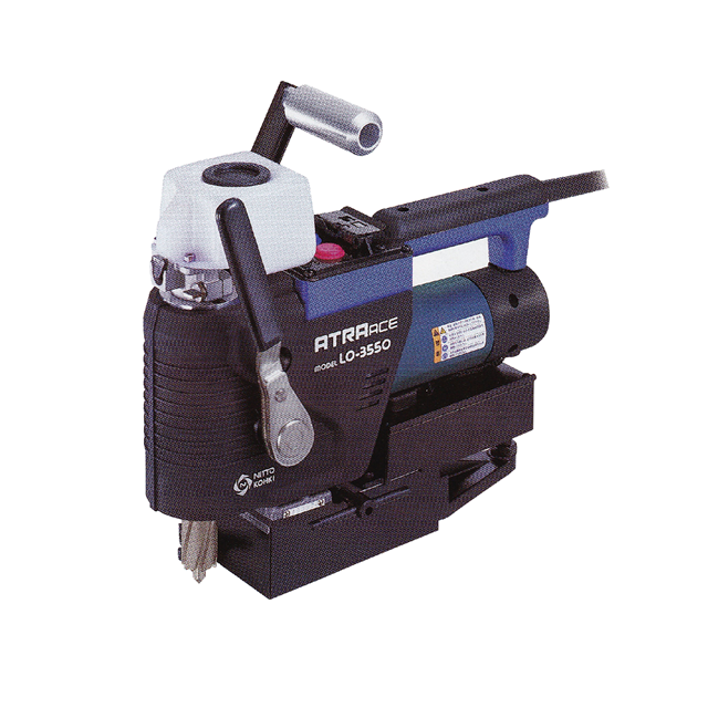 日東アトラエース　モデルＬＯ－3550 日東工器 アトラエース LO-3550 中古 作動良好 磁気ボール盤 穴開け アトラ